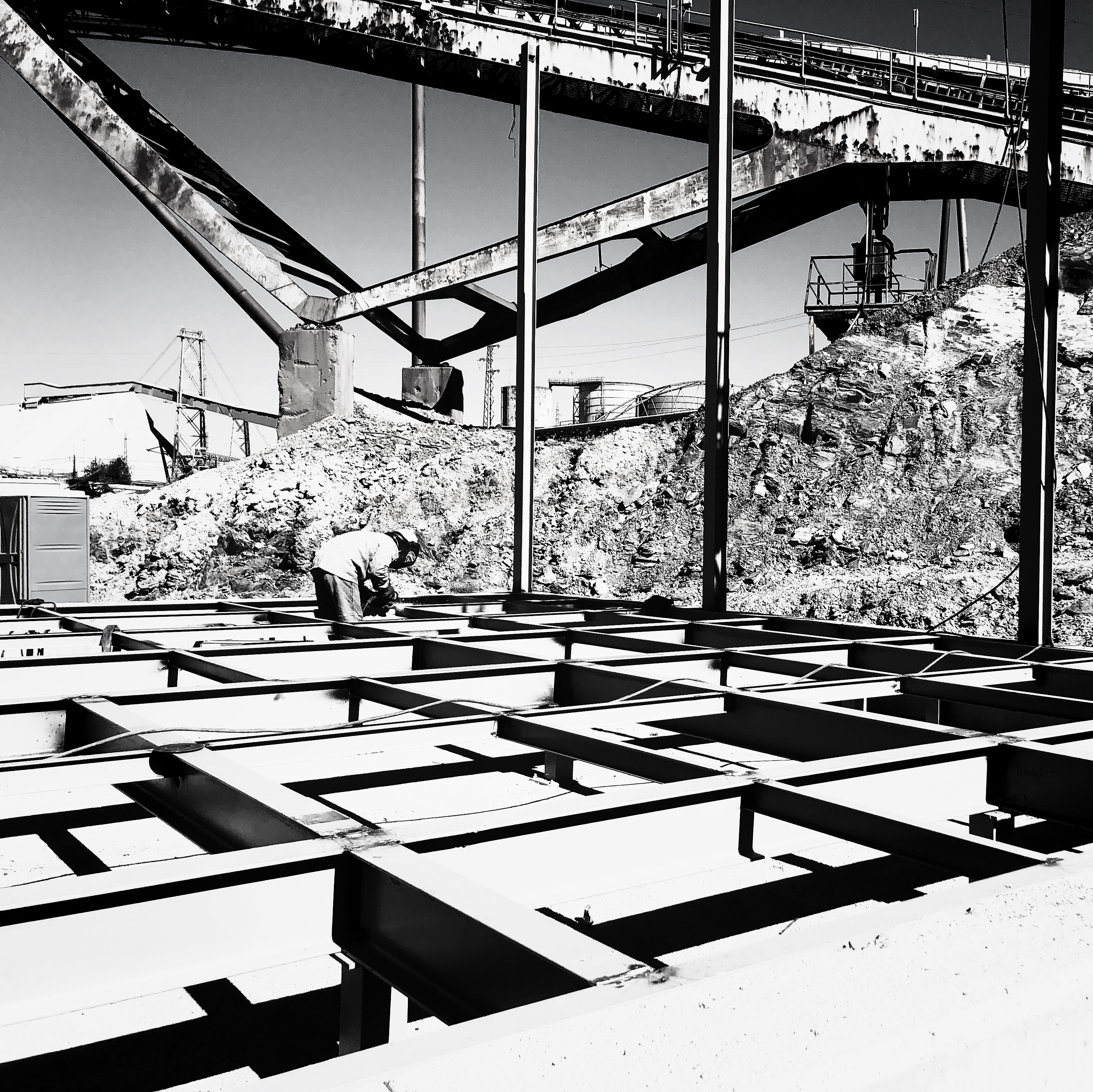 Construccion de CCM en instalaciones mineras