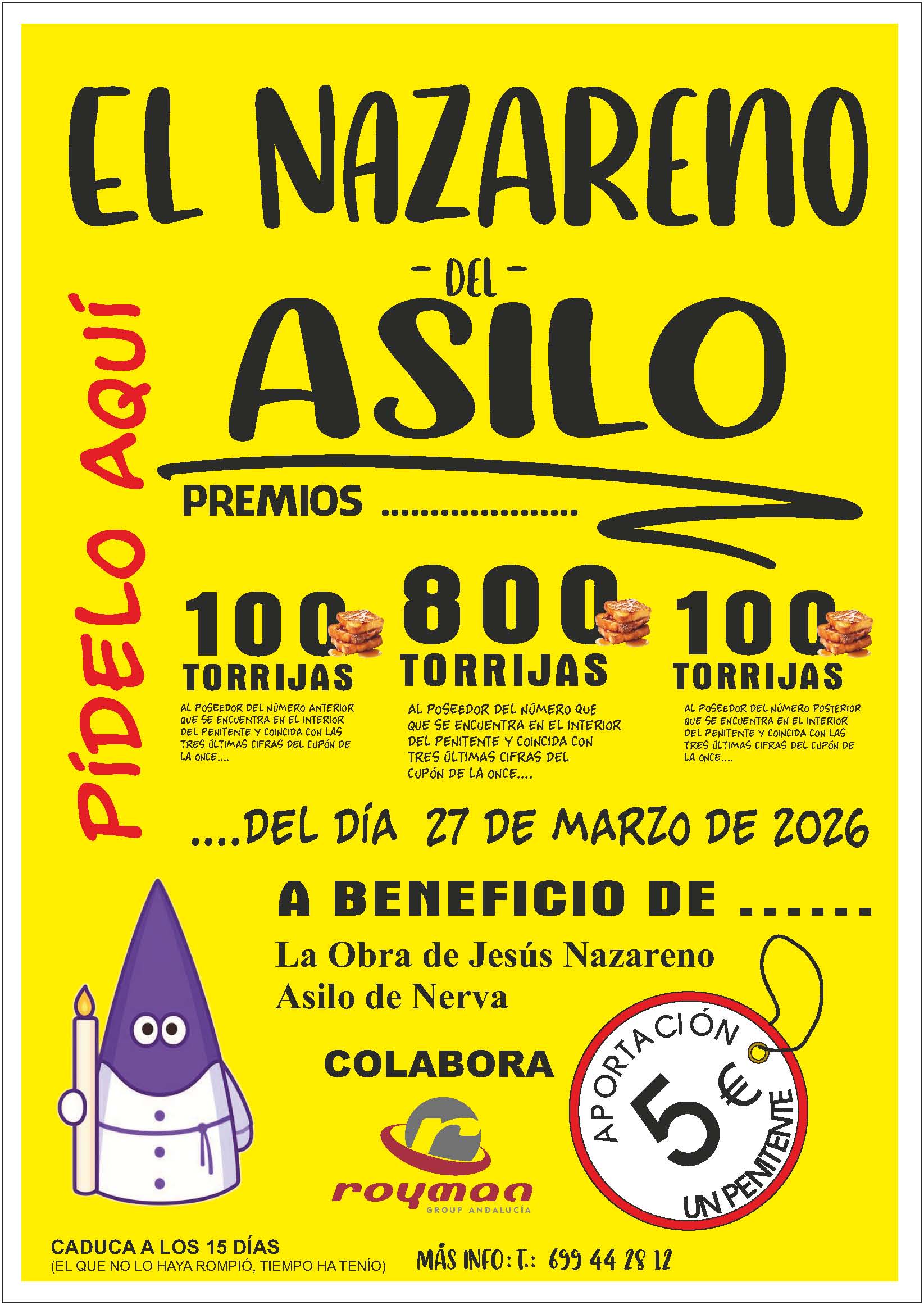 ROYMAN GROUP COLABORA CON EL ASILO DE ANCIANAS DE NERVA